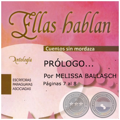 PRÓLOGO - Por MELISSA BALLASCH - Año 2017